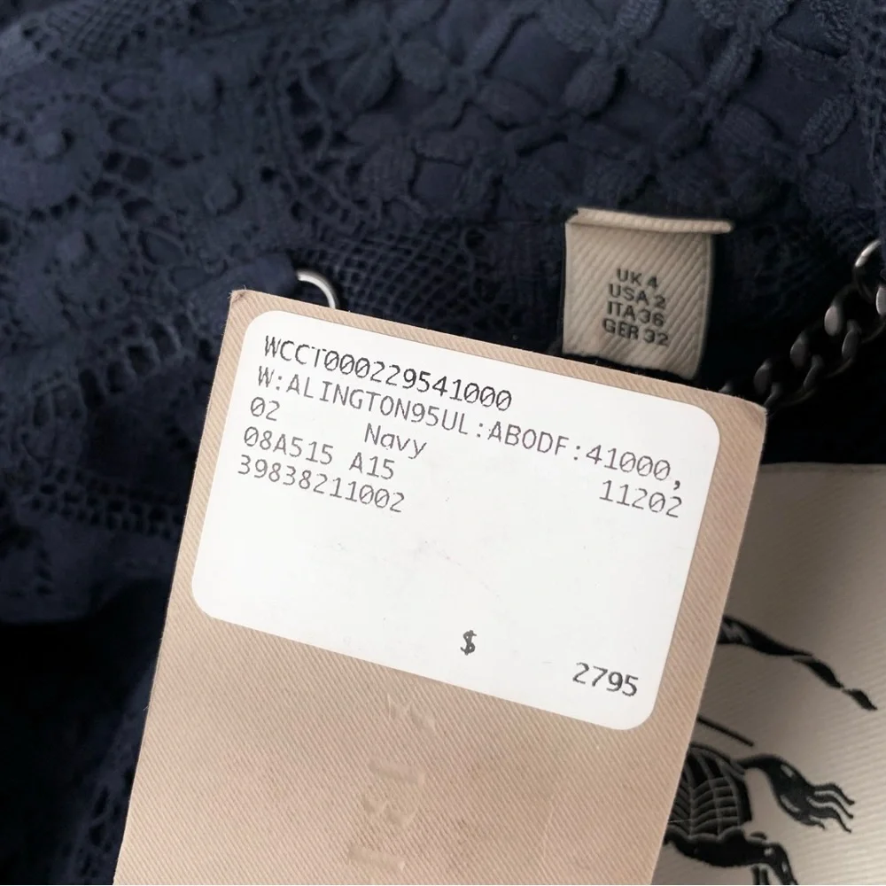 Burberry lace trench coat